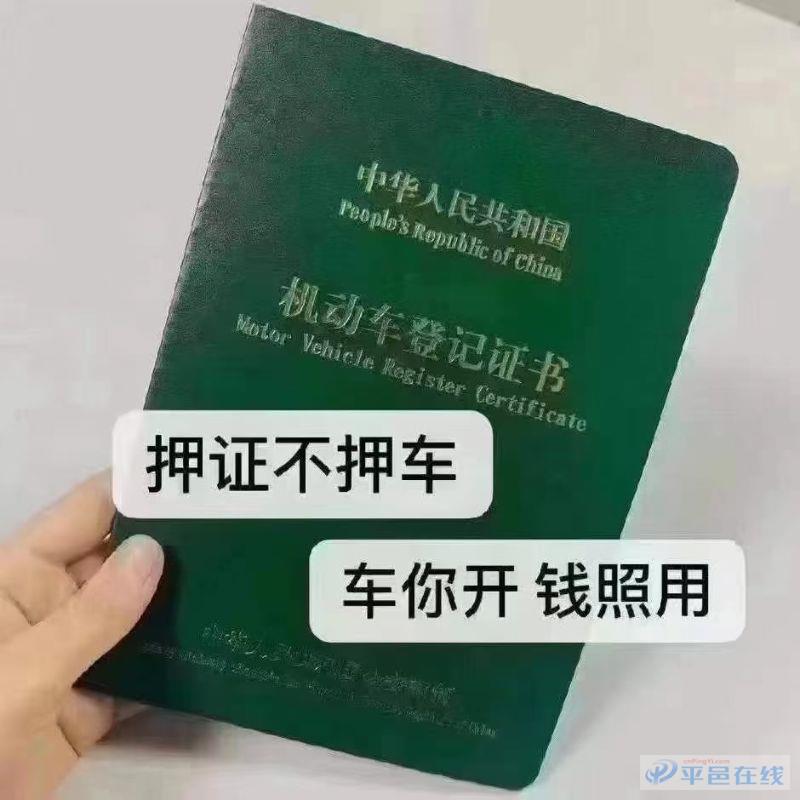 全款车押大本